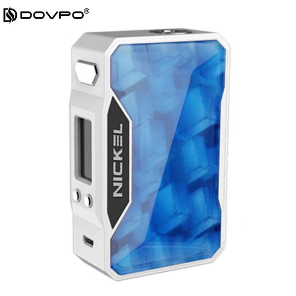 Authentic Dovpo Nickel 230W TC VW Various Wattage Box Mod APV PV - Ice Cubic Silver SS Silvery