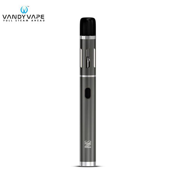 Authentic Vandyvape NS 650mAh 1.5ml Pen Style AIO Full Compact Starter Kit - Gun Metal Color