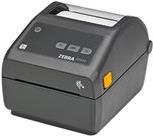 Zebra ZD420d - Etikettendrucker - Thermopapier - Rolle (11,8 cm) - 300 dpi - bis zu 102 mm/Sek. - USB 2.0, LAN, USB-Host, Bluetooth LE - Abrisskante - Grau (ZD42043-D0EE00EZ)