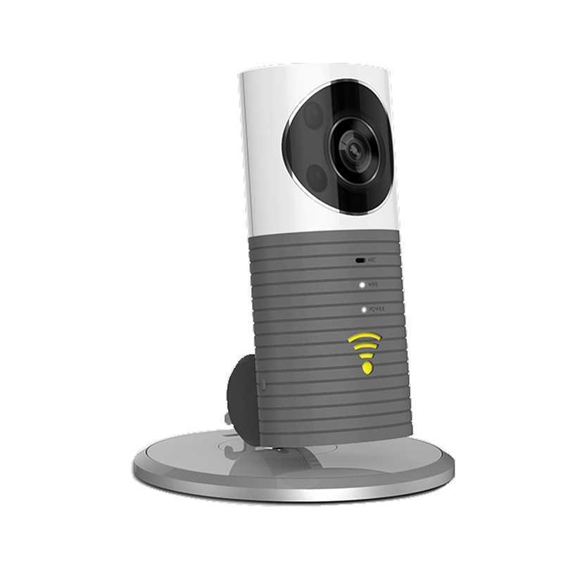 Clever Dog Wireless Smart WiFi Home Security Camera 720p 90Â° Angle - Grey