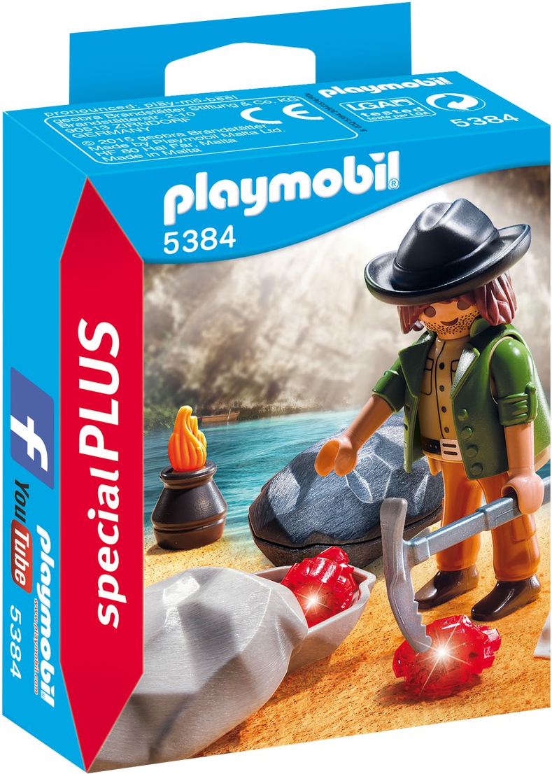 Playmobil SpecialPlus Kristall-Sucher - Aktion/Abenteuer - Junge/Mädchen - Mehrfarben - Kunststoff (5384)