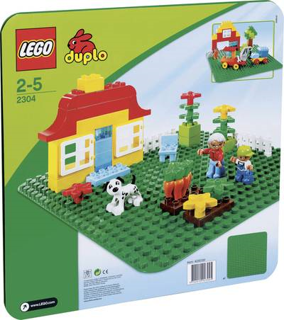 Lego Green DUPLO Baseplate - Grün - 381 mm - 381 mm (2304)