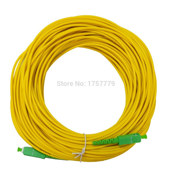 Free Shipping SM SX 3.0 mm 3m 5m 10m 15m 20m 25m 30m SC/APC Fiber Optic Jumper Cable SC/APC-SC/APC Fiber Optic Patch Cord