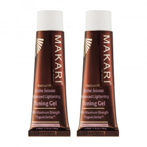 Makari Exclusive Gel - Skin Lightening - Advanced Natural Skincare 30g Gel - 2 Packs