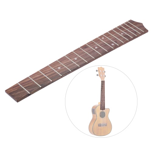 26 pulgadas tenor ukelele guitarra hawaiana de palisandro palo de madera fingerboard 18 trastes