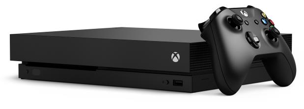 Microsoft Xbox One X - Spielkonsole - 4K - HDR - 1TB HDD - Schwarz (CYV-00009)