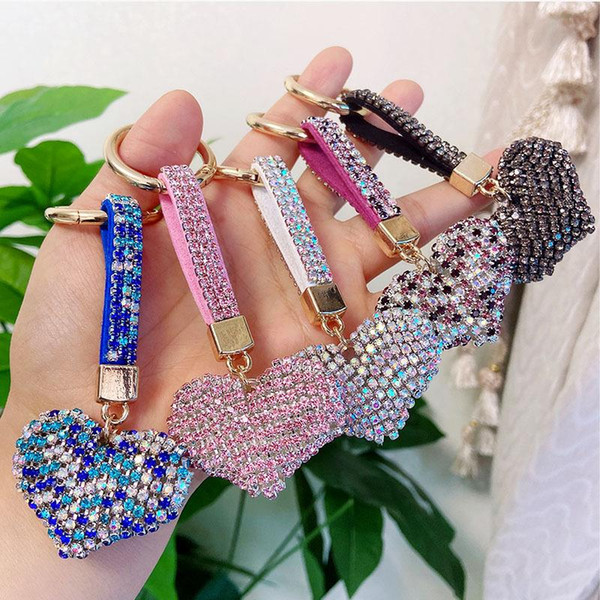 Full Drill Special Shaped Diamond Painting Keychains Gifts Fne Small cartoon cute keychain handmade diamond mosaic bag pendant