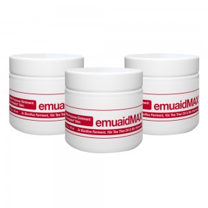 EmuaidMAX Pomada - Para Combatir Trastornos De La Piel - Aplicacion Topica 59 ml - 3 Pack