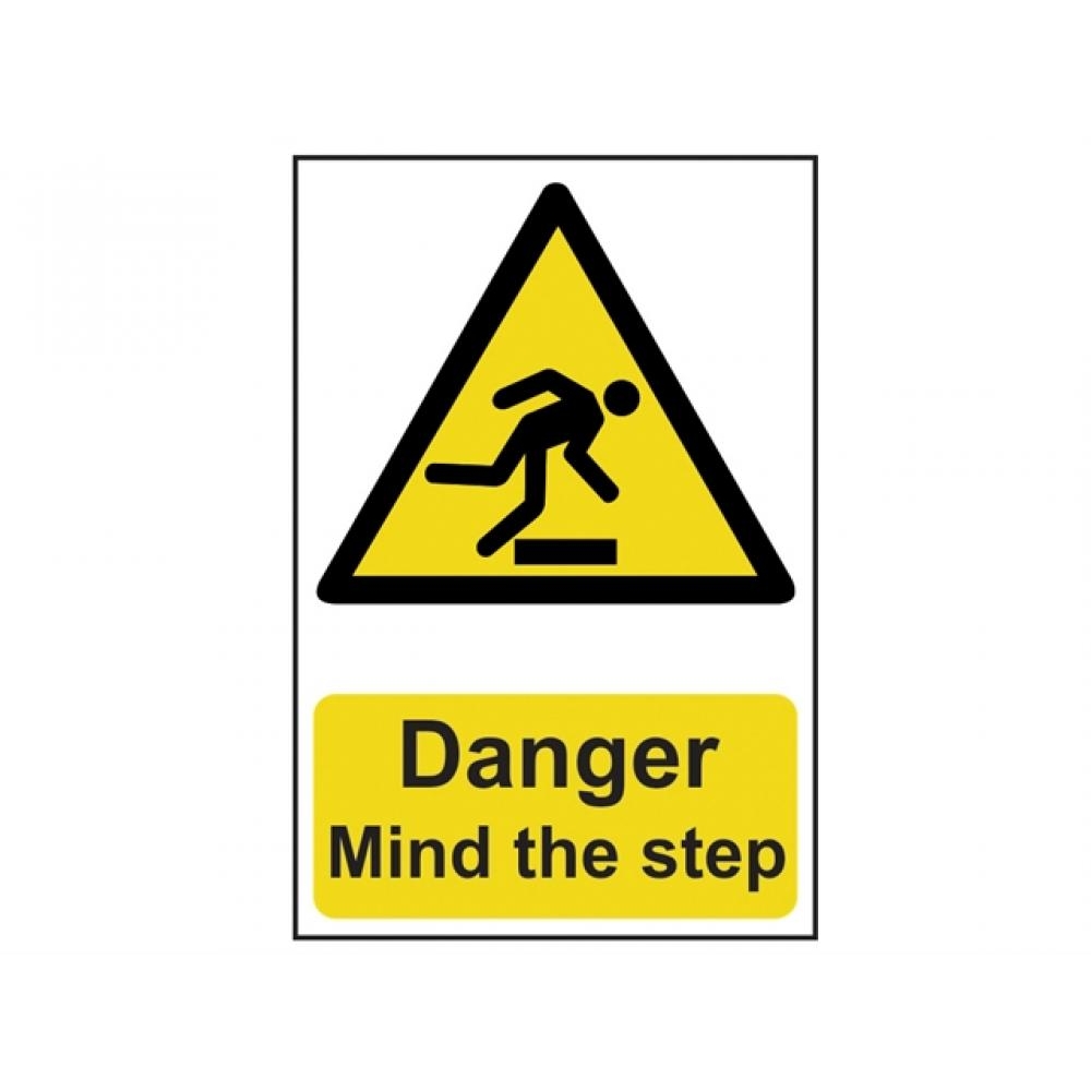 Scan Danger Mind the step - PVC 200 x 300mm