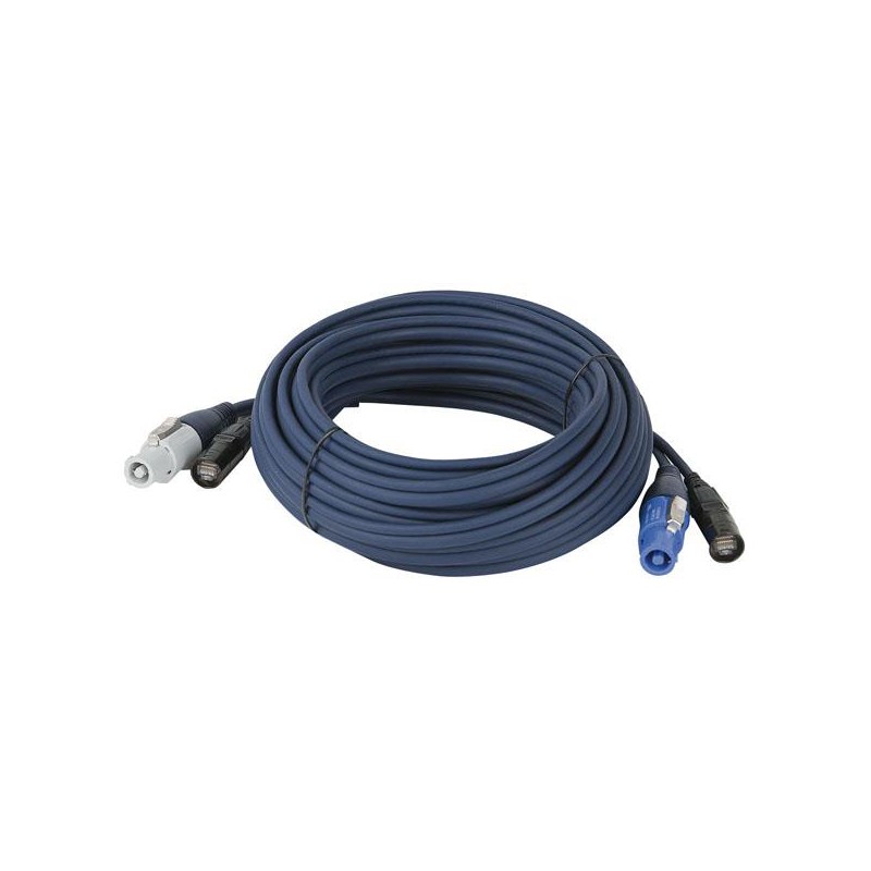 Showtec Powercon / Ethercon Extension Cable 6m