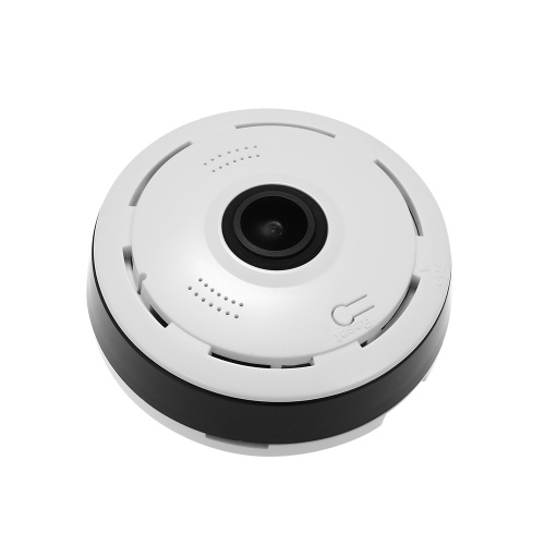 Mini 960P inalámbrico ojo de pez panorámica WIFI 360 grados cámara IP sin enchufe