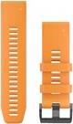 Garmin QuickFit - Uhrarmband - Solar Flare Orange - für D2, fenix 3, 5X, Foretrex 601, 701, quatix 3, tactix Bravo, Charlie