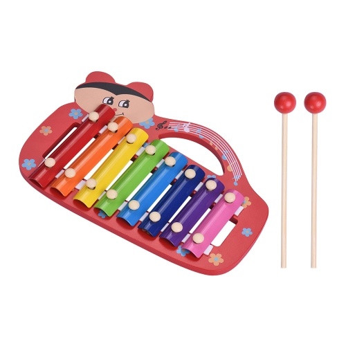 Colorful Cute 8 Notes Xylophone Glockenspiel
