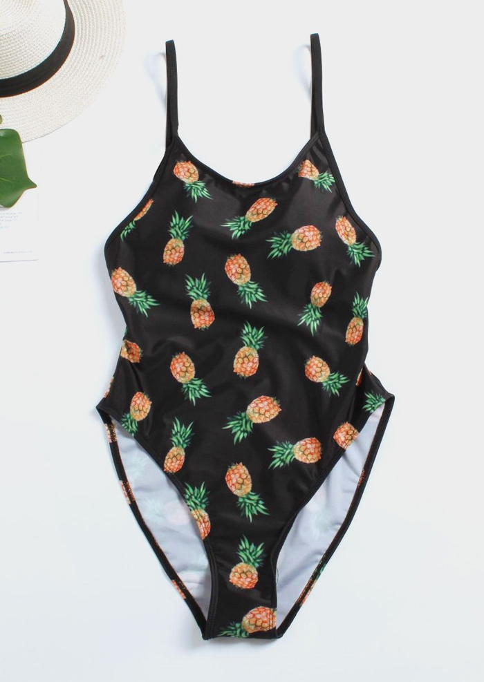 Pineapple One-Piece Swimsuit