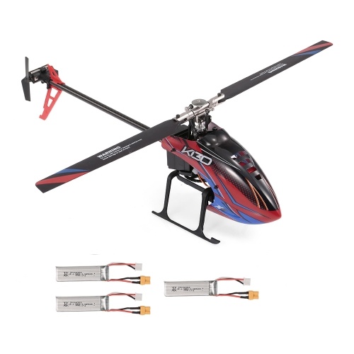 WLtoys XK K130-B Helicóptero sin escobillas 3D6G Flybarless FUTABA S-FHSS Stunt Helicopter
