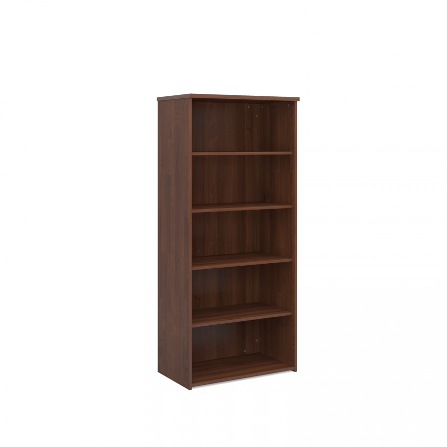 Vivo Bookcase- 4 Shelves- Walnut