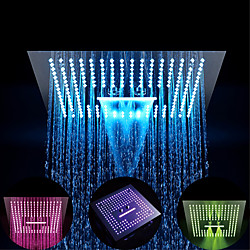 Contemporary Rain Shower Chrome Feature - Eco-friendly / LED / Shower, Shower Head / Stainless steel / Massage / Jet / JetRainfall Lightinthebox