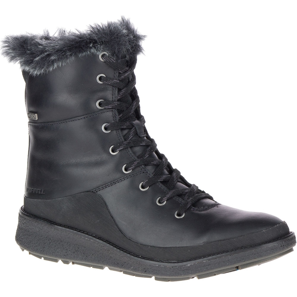 Merrell Womens/Ladies Tremblant Ezra Lace Waterproof Ice Snow Boots UK Size 6 (EU 39  US 8.5)