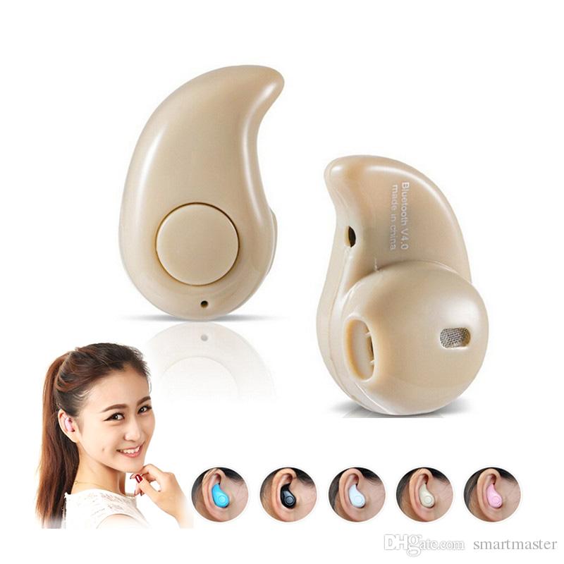 S530 Earphone Stereo Light Wireless Invisible Headphone Mini Headset with Answer and Calling for Smart Cell Phone Android