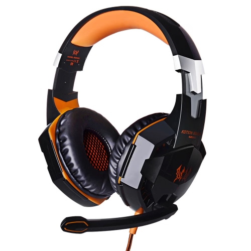 JEDES G2000 Over-Ear-Gaming-Headset mit Mikrofon