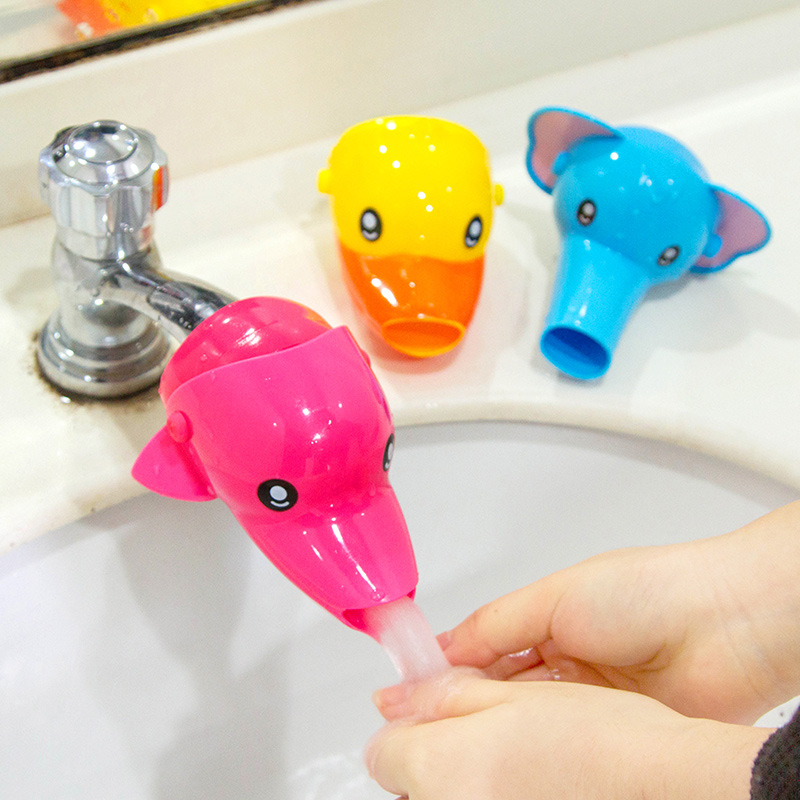 Animal Design Faucet Sink Handle Extender for Kids