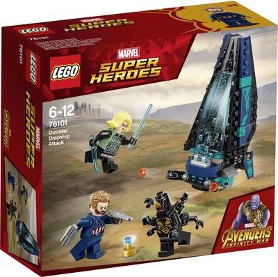 LEGO ® MARVEL SUPER HEROES 76101 Outrider Dropship-Attacke (76101)