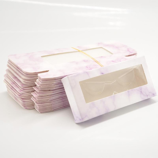 wholesale paper eyelashes packaging box lashes boxes packaging custom logo 3d mink eyelashes faux cils lash case makeup vendors