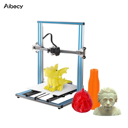 Aibecy DY-H9S DIY 3D Printer Large Print Size 300 * 300 * 400mm with Aluminum Structure 4.3'' Touchscreen Auto Power-off Resume Printing Function