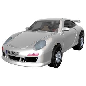Darda Porsche GT3 - Silber - Junge (31900611)