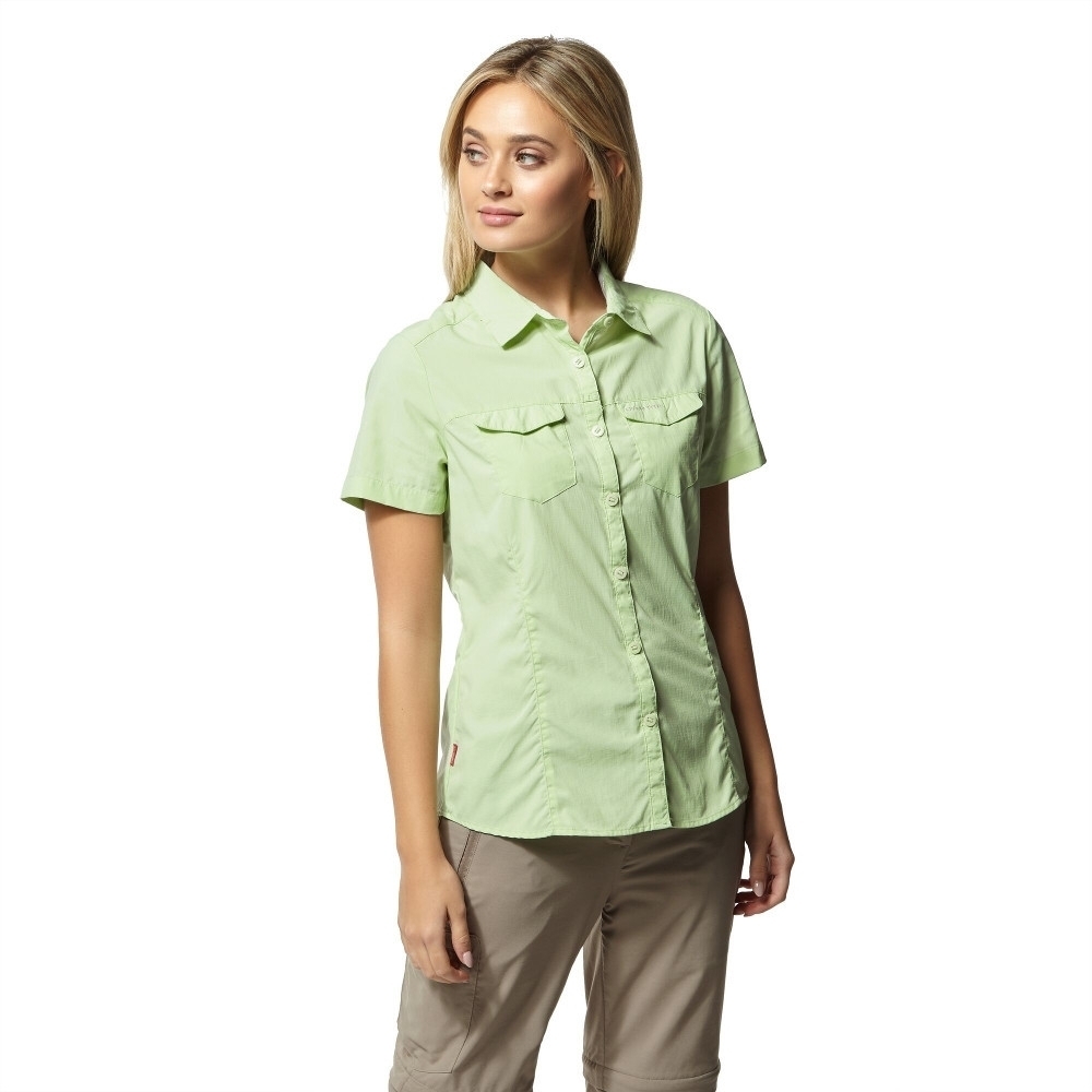 Craghoppers Womens Nosi Life Adventure Short Sleeve Shirt 14 - Bust 38' (97cm)
