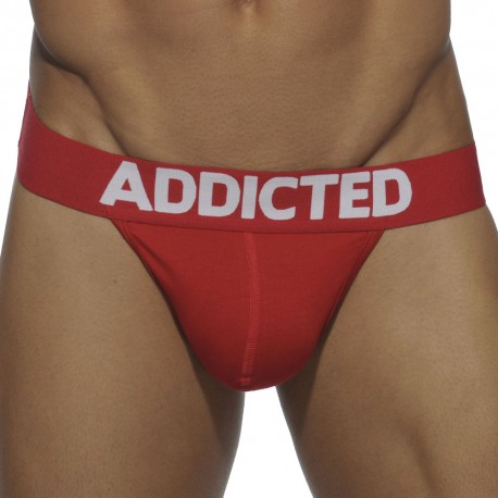 Addicted Basic Colors Thong - Red XL