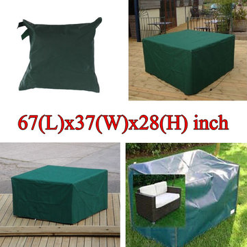 170x94x71cm Garden Outdoor Furniture Waterproof Breathable Dust Cover Table Shelter