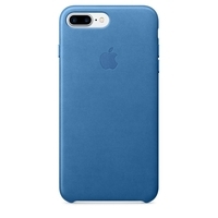 Apple - Hintere Abdeckung für Mobiltelefon - Leder - Sea Blue - für iPhone 7 Plus (MMYH2ZM/A)