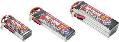 Red Power Modellbau-Akkupack (LiPo) 11.1 V 1800 mAh Zellen-Zahl: 3 25 C Offene Kabelenden (C9407)