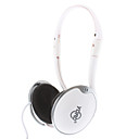 MX-30 3,5 mm para auriculares de moda on-oído para PC/MP3/MP4/Telephone (Blanco)