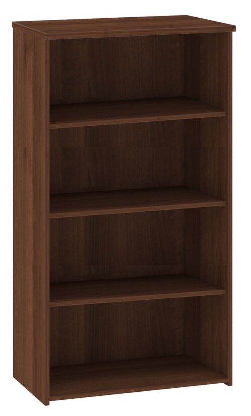 Walnut Bookcase With 3 Shelves 1440mm