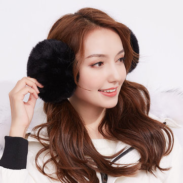Women Unisex Ear Warmer Plush Earmuffs