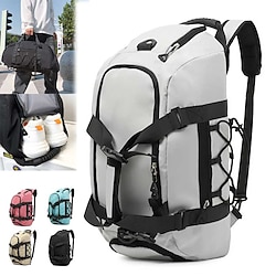 Men's Handbag Sports Bags Backpack Gym Bag Hiking Daypacks Oxford Cloth Outdoor Holiday Travel Large Capacity Anti-Dust Wet and Dry Separation Solid Color Black Pink Green Lightinthebox