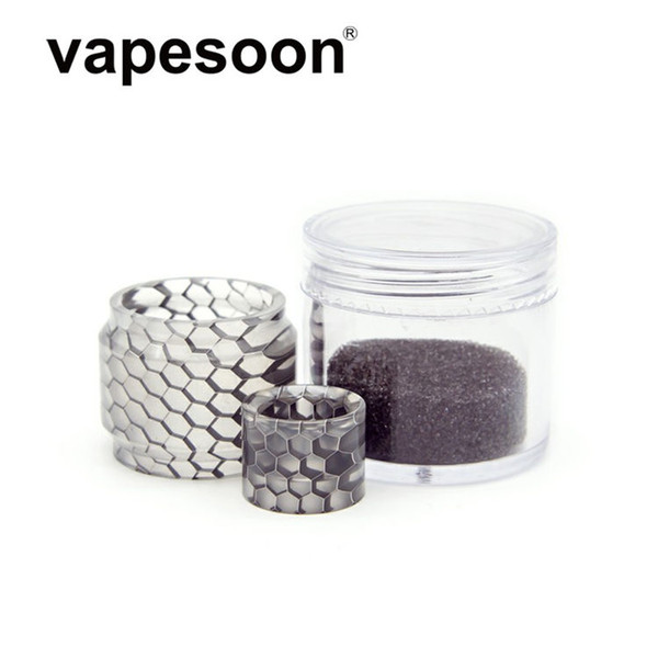 DHL Fast Shipping Snake Skin Replace Bulb Resin Tube with Cobra Drip Tip for Freemax Fireluke RTA / Subohm Tank Atomzier 5ml Capacity