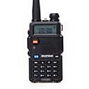 1 piezas baofeng uv-5r walkie talkie uhf vhf estación de radio portátil cb ham radio amateur amateur escáner radio interceptor hf transceptor uv5r auricular