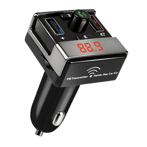 Cargador de coche multifuncional BT inalámbrico manos libres Car MP3 Player FM Transmitter