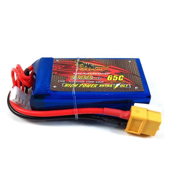 Giant Power Dinogy 1000mAh 11.1V 3S 65C Lipo Battery XT60 Plug for RC Models