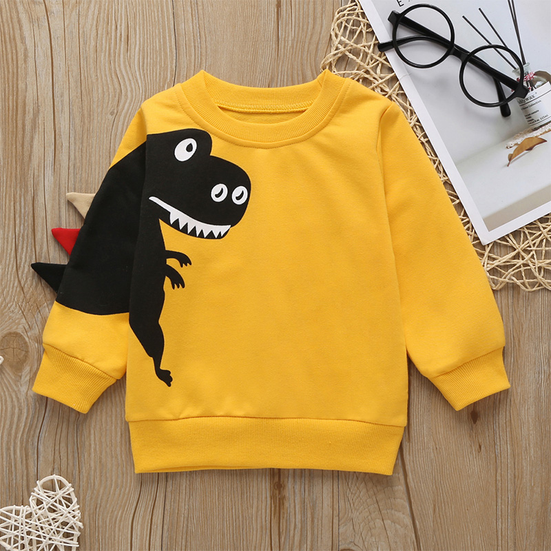 Baby / Toddler Adorable Dinosaur Print Pullover