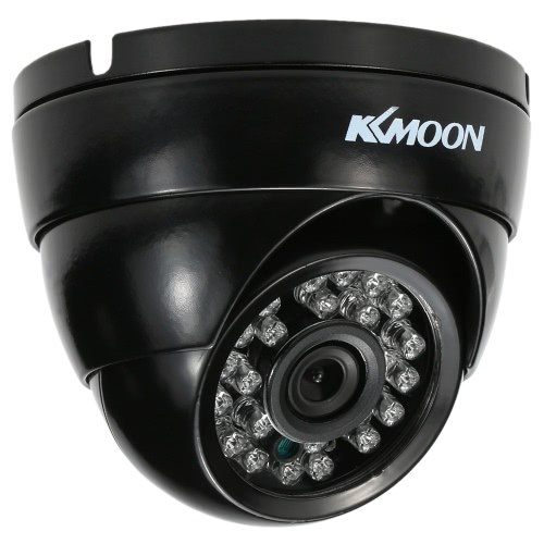 KKmoon 1080P 2.0MP cámara AHD vigilancia de la bóveda de 3,6 mm 1/3 '' CMOS de 24 lámparas de infrarrojos de visión nocturna IR-Cut Sistema de cubierta impermeable al aire libre cámara de seguridad CCTV NTSC