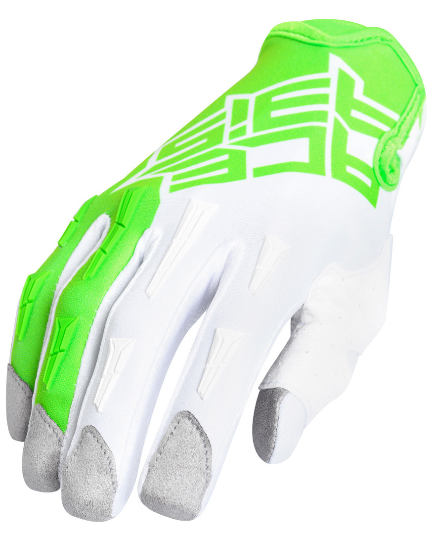 Acerbis X-P Motocross Gloves, white-green, Size XL, white-green, Size XL