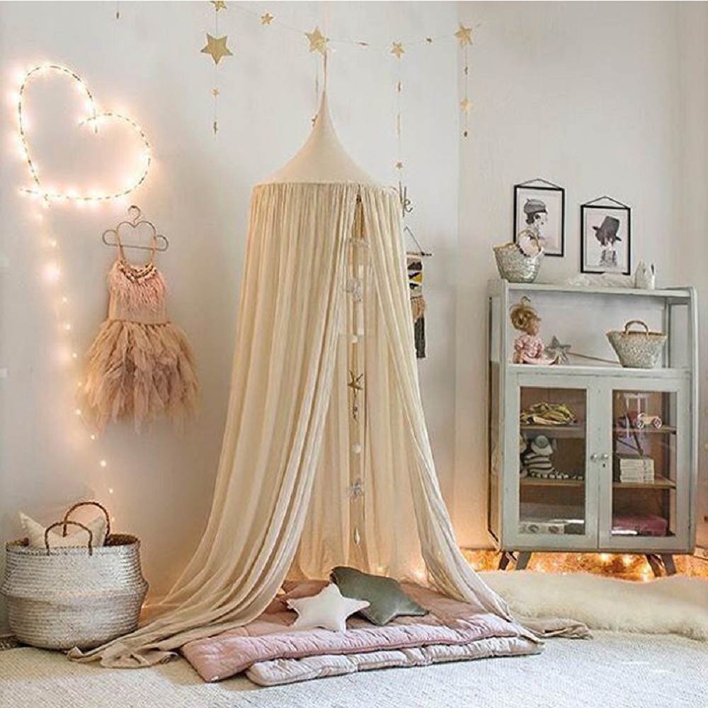 Princess Round Dome Bed Canopy Mosquito Net for Baby and Kid