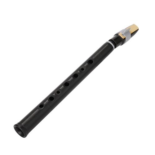 Saxophone portable Mini Saxophone portable de poche noire avec instrument de transport du vent