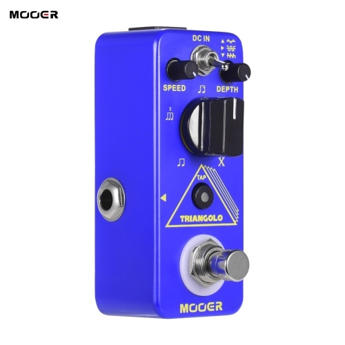 Pédale d'effet de guitare électrique Mooer Triangolo Pédale d'effet de guitare électrique True Bypass Micro Series Pédale compacte