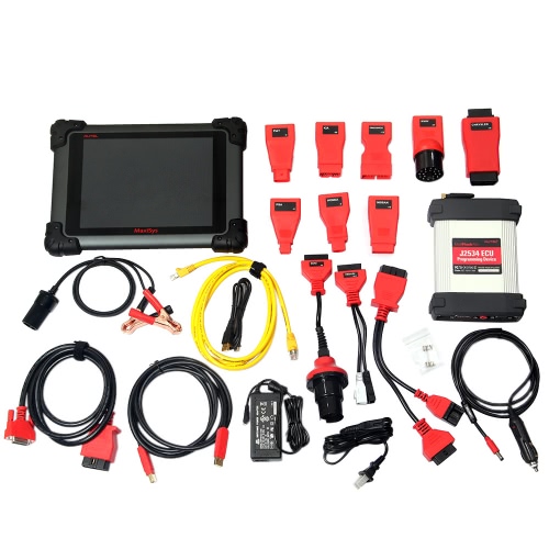 Autel MaxiSys Pro Car Diagnostic Scan Tool WiFi Full System Code Scanner 9.7inch 1024 * 768 LED Screen with Rear Camera