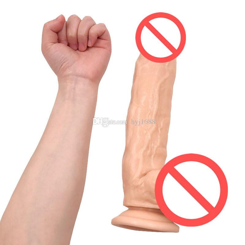Anal plug Super Thick Huge Dildo Big Realistic Dildo Sturdy Suction Cup Penis Dick Dong Sex Product for Women Sex Toys